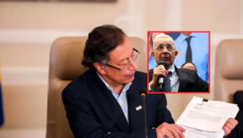 Petro pide respeto por mural cerca de finca de Uribe y defiende protesta