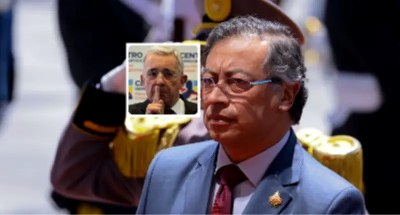 Petro revivió deuda con Uribe por mural y criticó su doble moral