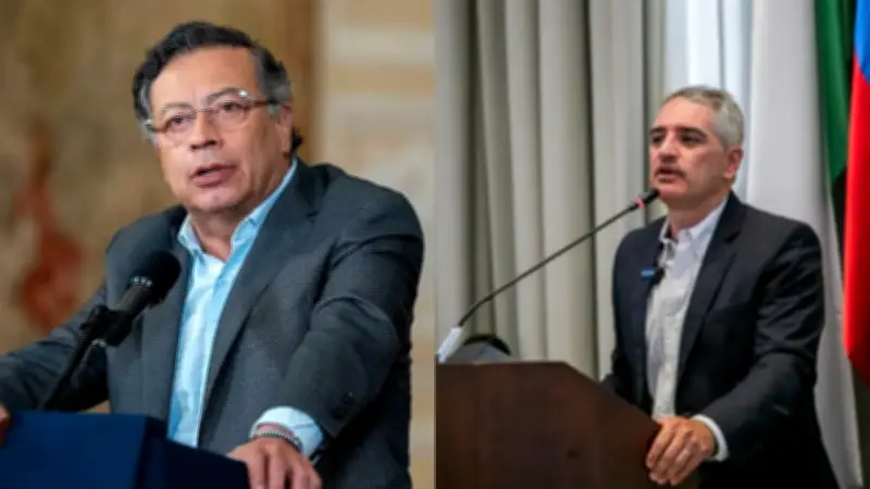 Petro y Rendón chocan por títulos mineros a china en Antioquia