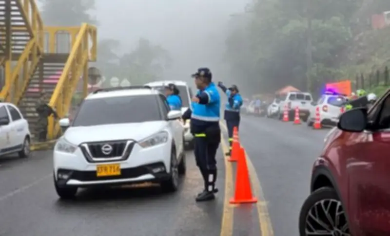 Pico y placa en el kilómetro 18 de Cali este lunes festivo 18 de mayo