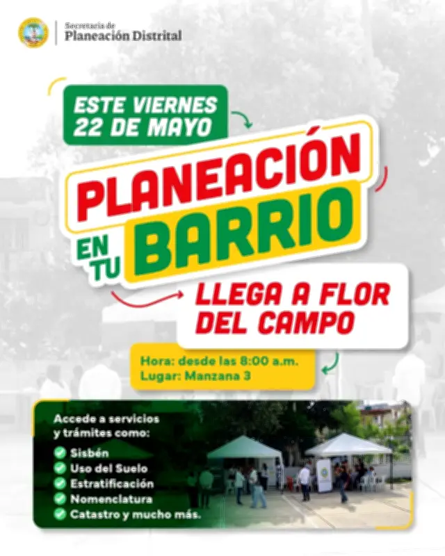 Planeación en tu Barrio llega a Flor del Campo este viernes