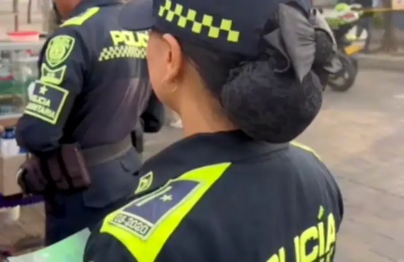 Policía en Barranquilla hiere a agresor que intentó atacarla con arma blanca y gas pimienta