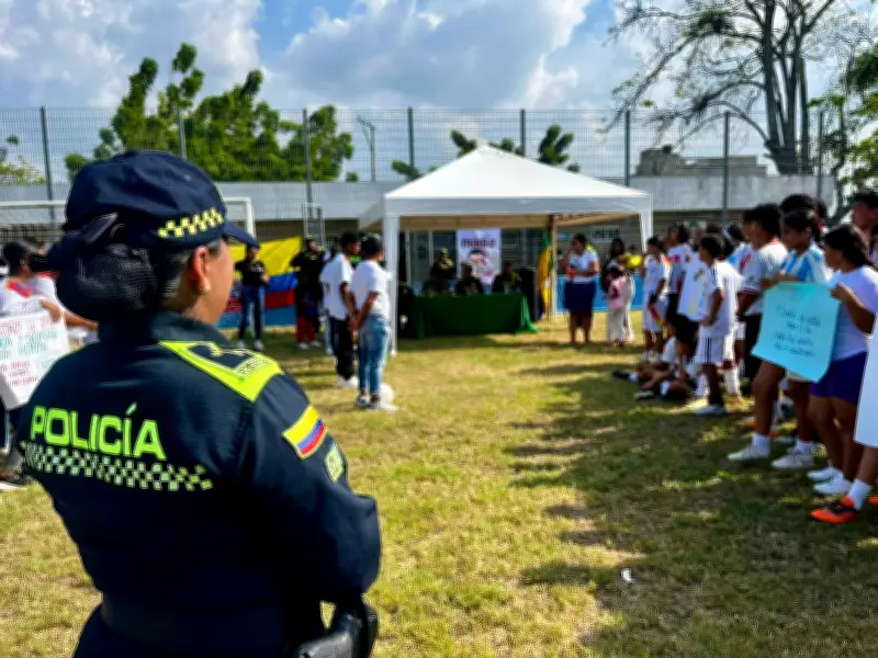 Policía lanza 'Mundialito por la Paz' en Atlántico para jóvenes vulnerables