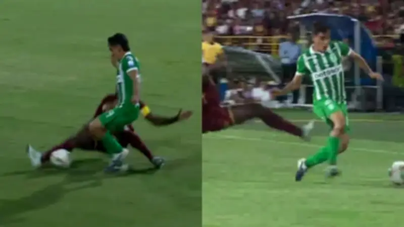 Polémica expulsión de Anderson Angulo en Tolima vs Nacional