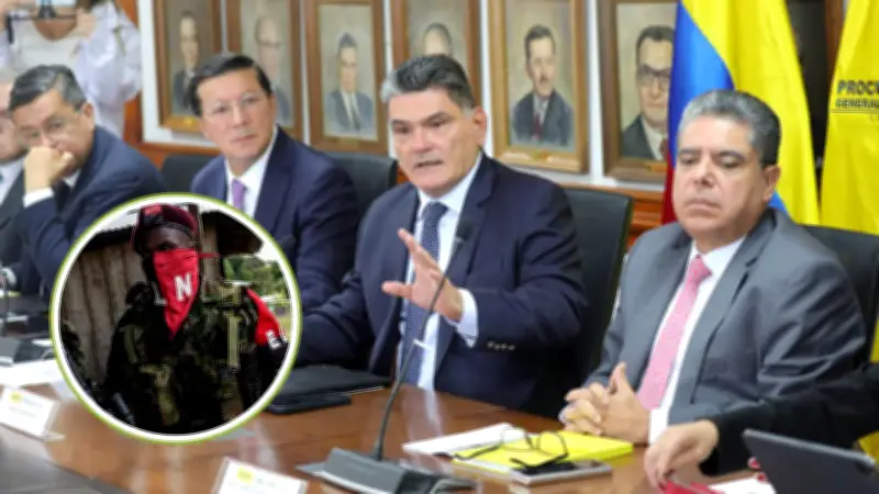 Procurador Eljach rechaza 'juicios revolucionarios' del ELN a policías y CTI