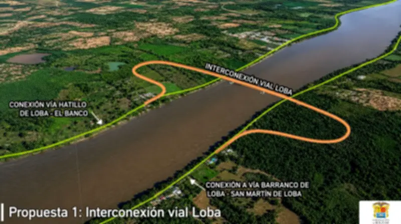 Puente Hatillo de Loba – Barranco de Loba: megaobra por 230 mil millones en Bolívar