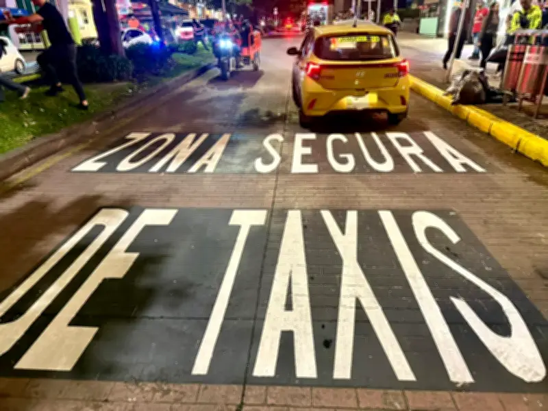 Puntos de taxi seguro en Bogotá: cómo funcionan y pueden salvar tu vida al salir de rumba