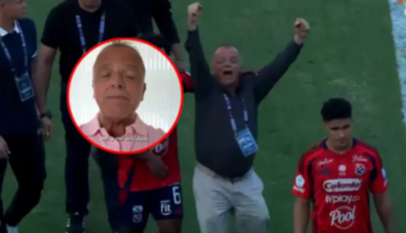 Raúl Giraldo se va del Medellín tras escándalo: "Mil disculpas"
