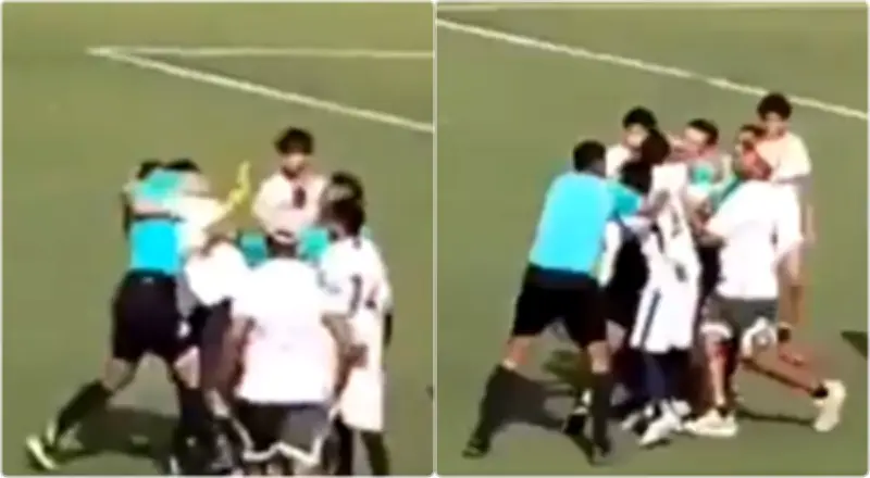 Árbitro FIFA Kéiner Jiménez agredido por padre en torneo Sub-15 en Valledupar