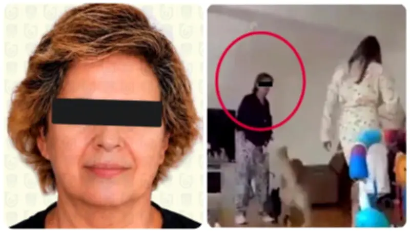 Reacción de la suegra de Carolina Flores al ser detenida en Venezuela