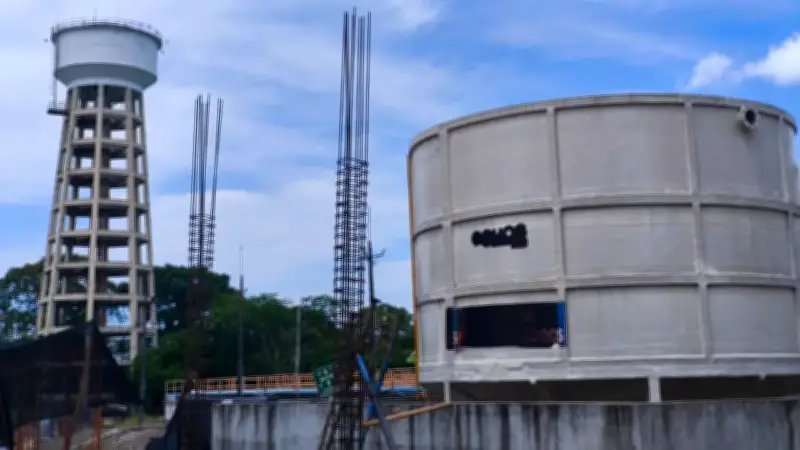 Reactivadas obras de planta de lodos en Barrancabermeja