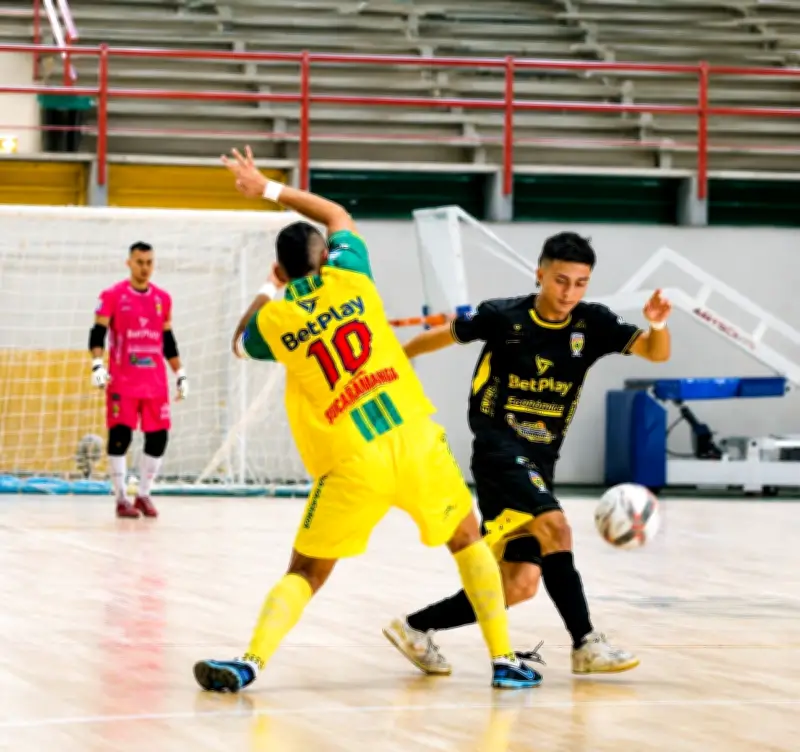 Real Bucaramanga vence 3-2 a Atlético Santander en clásico de fútbol sala