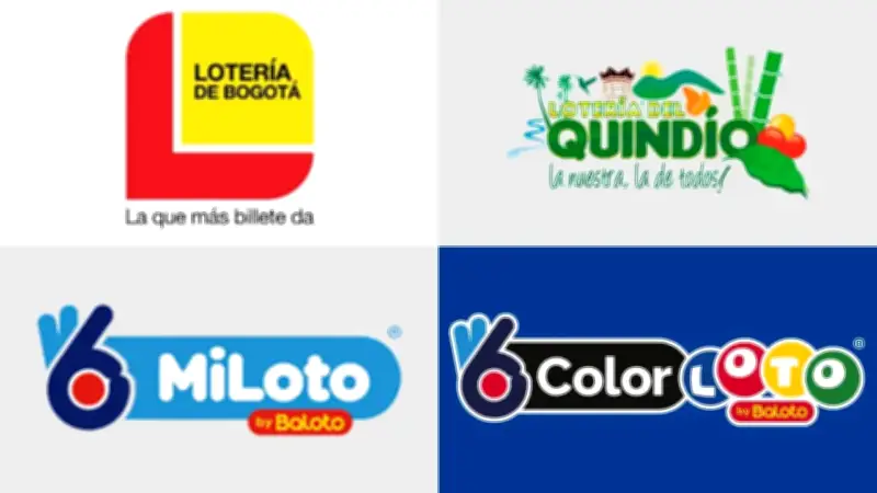 Resultados de Loterías en Colombia: Lotería de Bogotá, Quindío, MiLoto y ColorLoto del 30 de abril