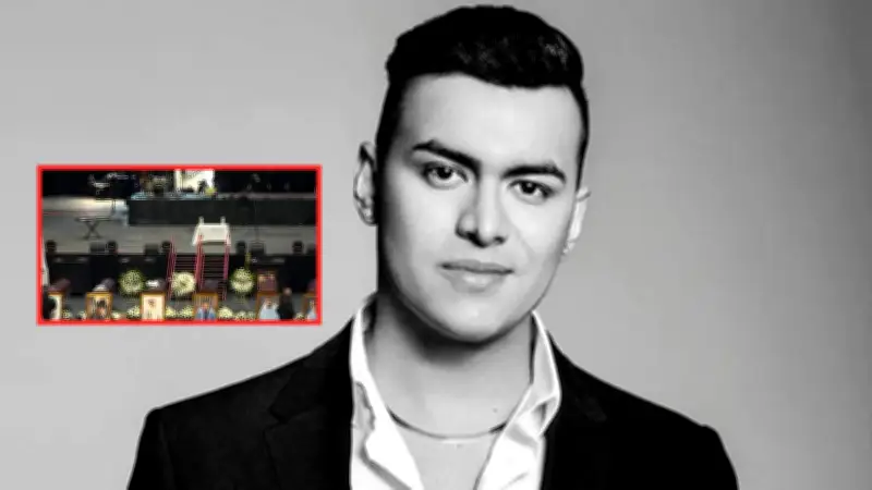 Revelan incómodo momento en homenaje a Yeison Jiménez