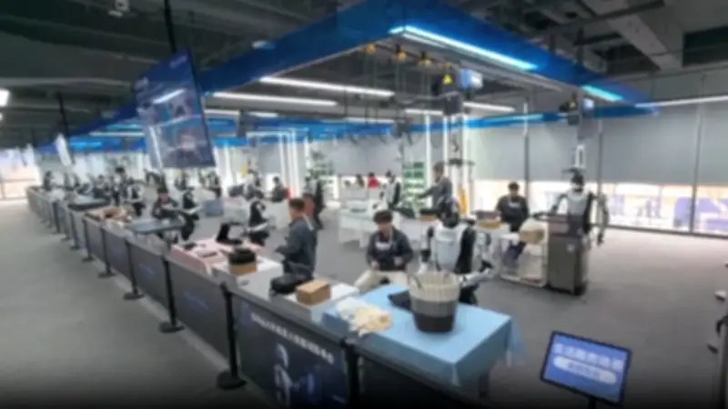 Robots humanoides en China: así entrenan a los que reemplazarán trabajos humanos