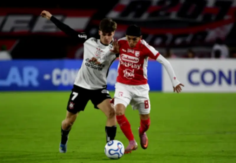 Santa Fe empata 1-1 con Corinthians y complica su futuro en Libertadores