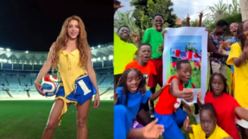 Shakira confirma a los Ghetto Kids de Uganda en el show del Mundial 2026