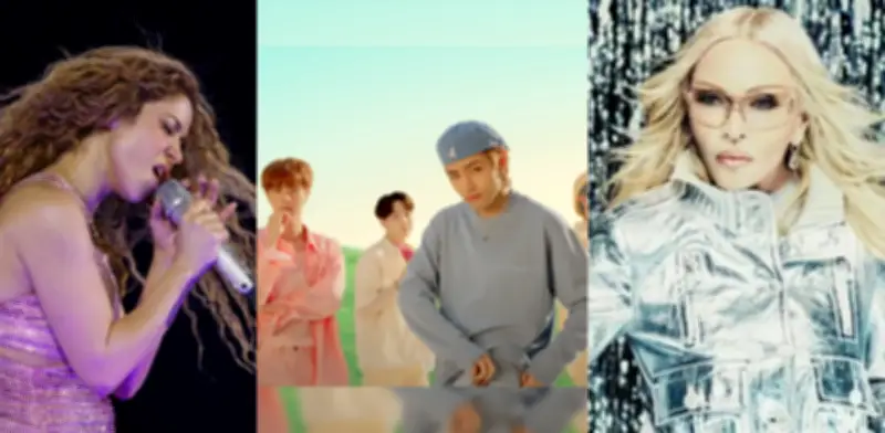 Shakira, Madonna y BTS actuarán en el show de medio tiempo del Mundial 2026