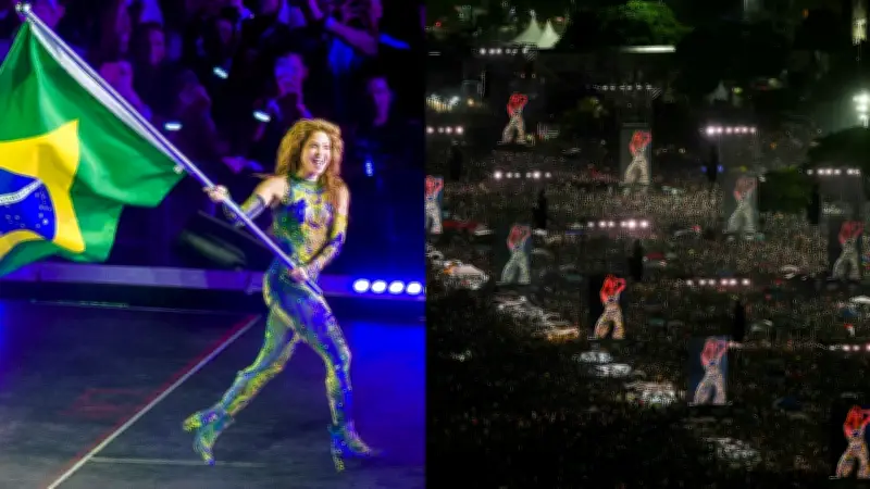 Shakira rompe récord en Copacabana: 2,5 millones de asistentes