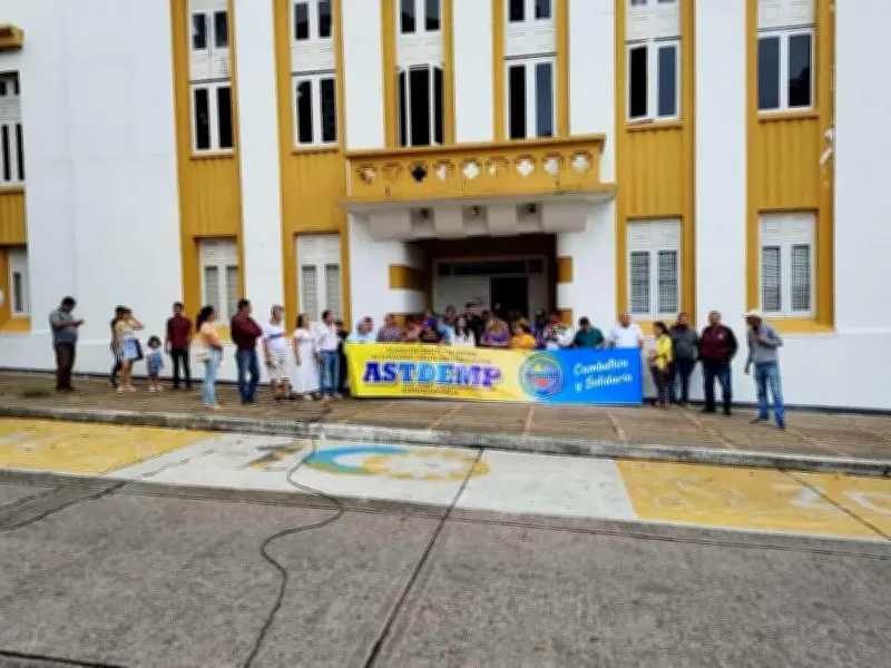 Sindicatos de Barrancabermeja protestan por incumplimiento salarial