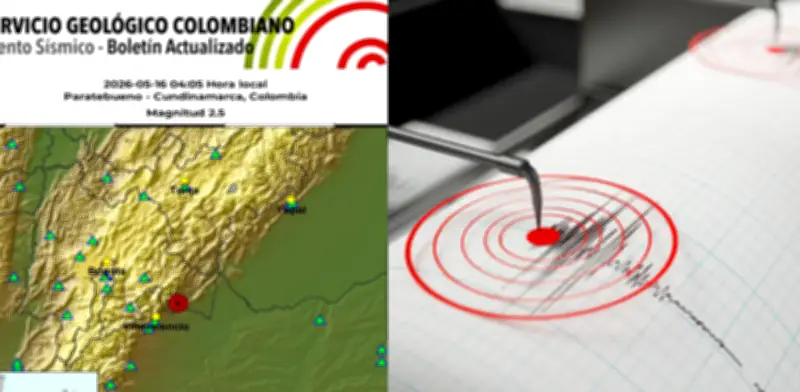 Sismo de magnitud 2.5 en Paratebueno, Cundinamarca: sin daños reportados