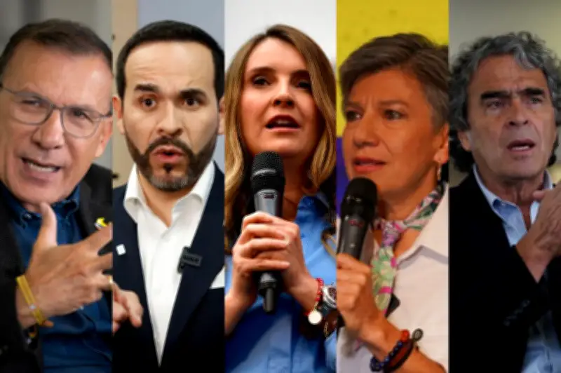 Solo cinco candidatos presidenciales reportan gastos de campaña en Colombia