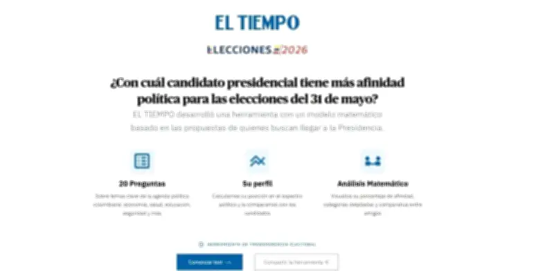 Test de afinidad política: mida su cercanía con los 12 candidatos presidenciales