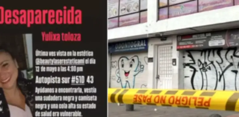 Testimonio desgarrador de amiga de Yulixa Toloza, desaparecida tras liposucción