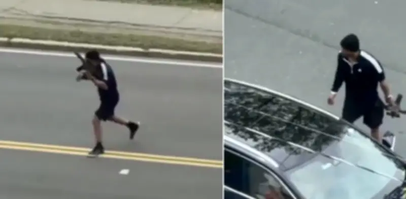 Tiroteo cerca de Harvard: hombre con rifle de asalto hiere a dos personas