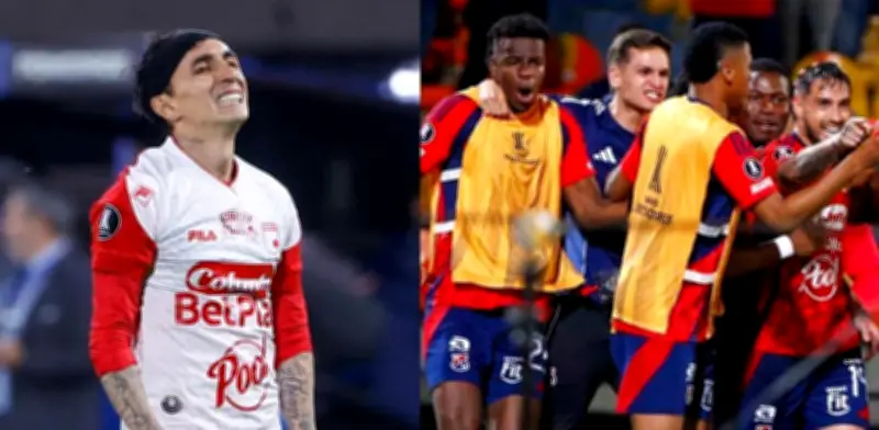 Tolima y DIM salvan la patria en Libertadores; Santa Fe y Junior se hunden
