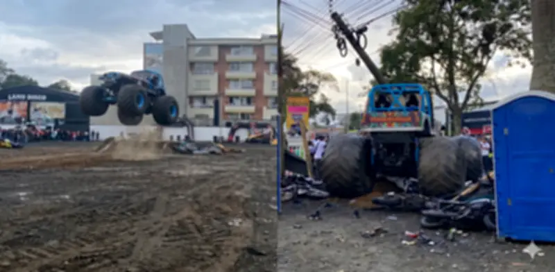 Tragedia en Popayán: camioneta 'Monster Truck' atropella a 41 personas y deja 3 muertos