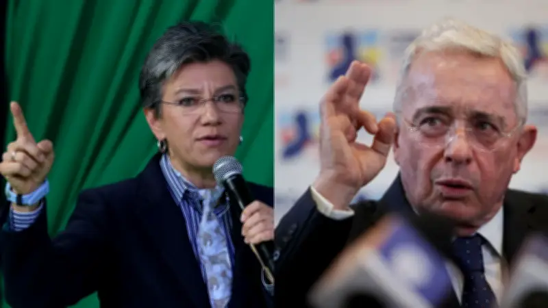 Uribe defiende su legado y Claudia López critica sus dichos sobre falsos positivos