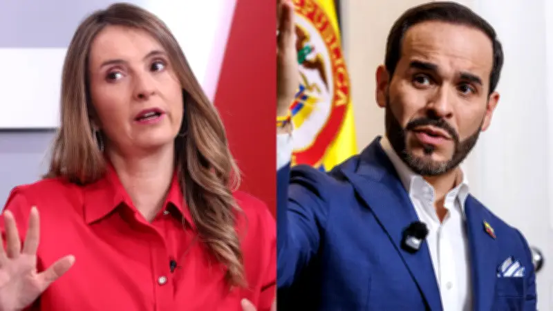 Valencia y De la Espriella: feroz disputa por el voto de derecha en Colombia