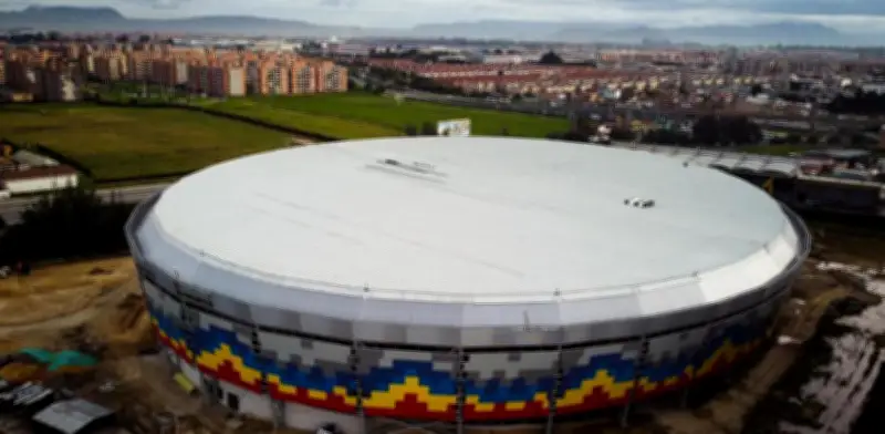 Velódromo de Mosquera alcanza el 93,40% de avance de obra