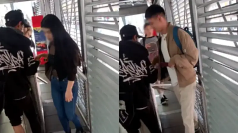 Video viral revela cobro de 'peaje' para colados en TransMilenio