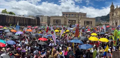 Así avanzaron las marchas del 1 de mayo en las principales ciudades de Colombia