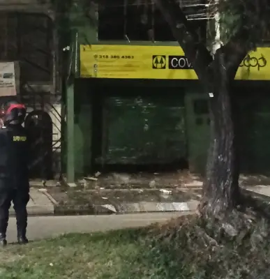 Atacan con explosivos local comercial en Popayán; solo daños materiales