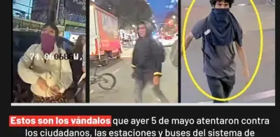 Autoridades revelan cartel de vándalos que atacaron TransMilenio Calle 76