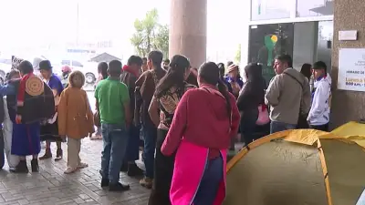 Bogotá protege aeropuerto ante llegada de 500 indígenas del Cauca