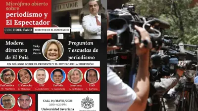 Cali acoge 'Micrófono abierto': El Espectador y El País dialogan sobre periodismo