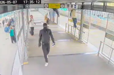 Caos en el norte de Bogotá por desmanes en estación de Transmilenio durante protestas