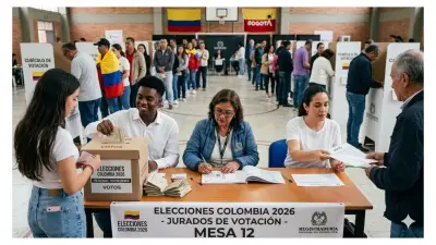 Capacitaciones jurados votación elecciones presidenciales 2026 Colombia: fechas y multas