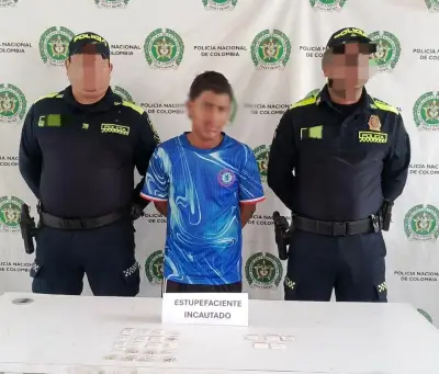 Capturan a joven con 25 dosis de cocaína en Corozal, Sucre