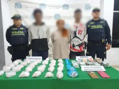 Capturan a tres presuntos 'Los Costeños' en Malambo, Atlántico