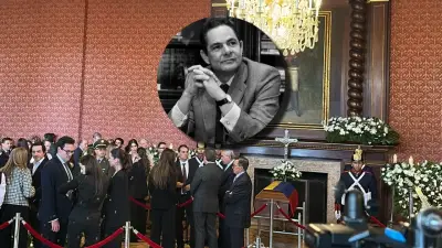 Cámara ardiente de Germán Vargas Lleras: homenajes y reflexiones
