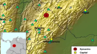 Colombia registró más de 10 temblores hoy 11 de mayo de 2026; uno de 3.3