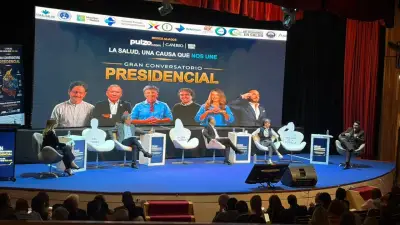 Crisis de salud domina debate presidencial con ausencias notables