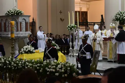 Despedida a Germán Vargas Lleras en el Palacio de San Carlos