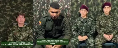 Disidencias divulgan nueva prueba de supervivencia de militares secuestrados