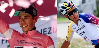 Egan Bernal escala al puesto 13 en el Giro tras gran contrarreloj